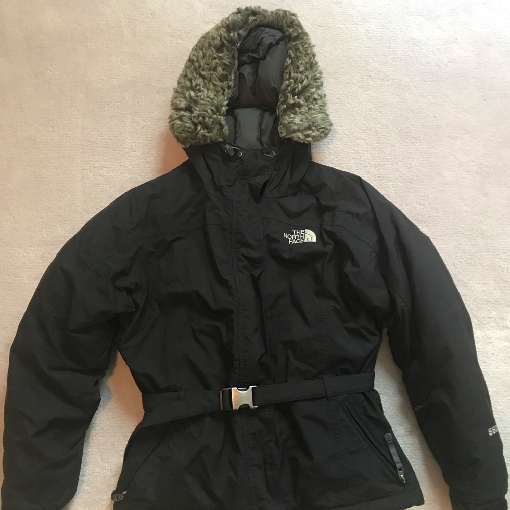 The North Face Hyvent Down Insulated Belted Jacket